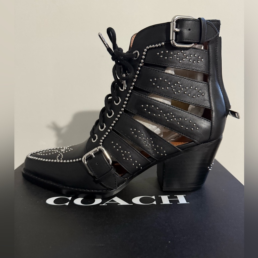 Coach ankle boots new in box